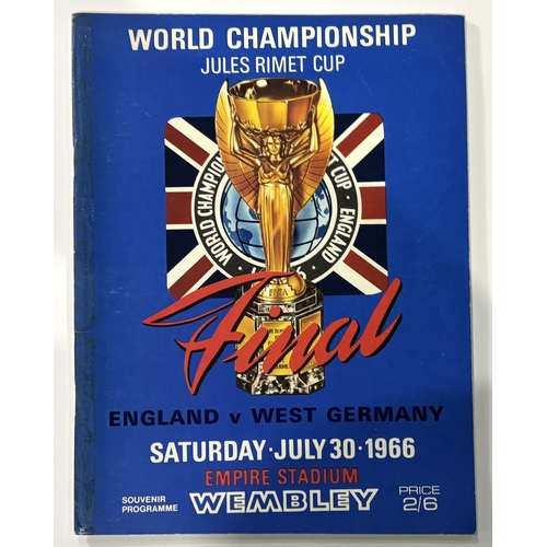 225A - 1966 World Cup finals in England newspaper match reports presented in two SCRAP BOOKS covering footb... 