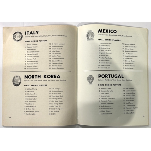 225A - 1966 World Cup finals in England newspaper match reports presented in two SCRAP BOOKS covering footb... 