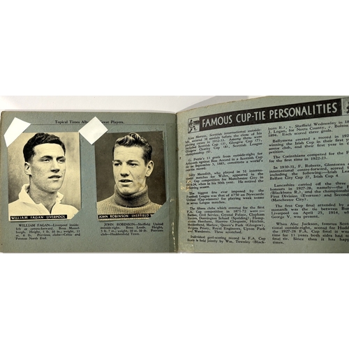 226 - 1930's Topical Times Footballers Panel Portraits Album containing (1936) Panel Portraits (coloured) ... 