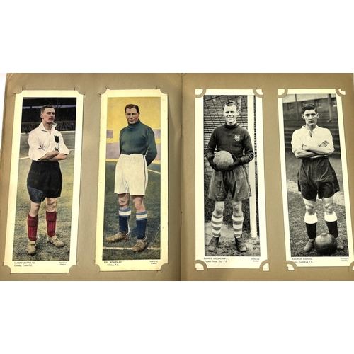 226 - 1930's Topical Times Footballers Panel Portraits Album containing (1936) Panel Portraits (coloured) ... 
