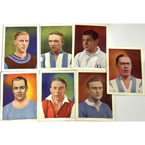 226 - 1930's Topical Times Footballers Panel Portraits Album containing (1936) Panel Portraits (coloured) ... 