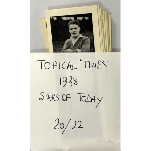 226 - 1930's Topical Times Footballers Panel Portraits Album containing (1936) Panel Portraits (coloured) ... 