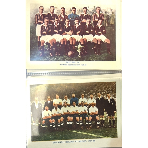 227A - Collection of Sports memorabilia 1938 Shermans Pools Famous Teams cards full set (37/37); 1971/72 Fo... 