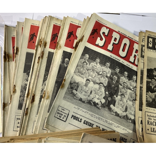 227A - Collection of Sports memorabilia 1938 Shermans Pools Famous Teams cards full set (37/37); 1971/72 Fo... 