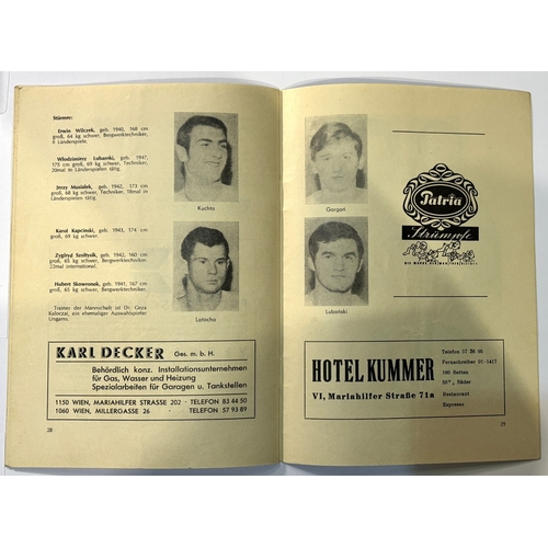 232A - 1970 European Cup Winners Cup Final Manchester City v Gornik Zabreze programme 29 April 1970; name, ... 