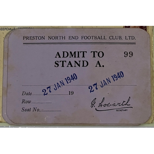 239 - Tom Finney of Preston North End/England memorabilia: the h/b book Finney – A Football Legend by Paul... 