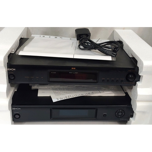 255 - A Denon DNP-720AE Network Audio player and a Denon TU-1800DAB tuner