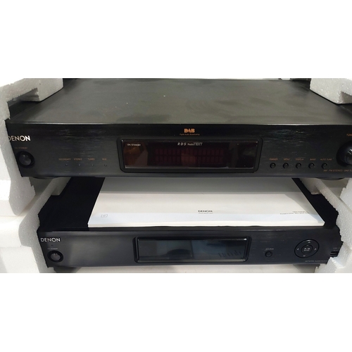 255 - A Denon DNP-720AE Network Audio player and a Denon TU-1800DAB tuner