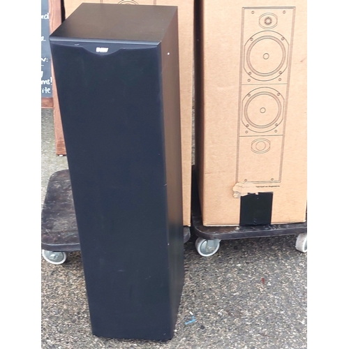 256 - B & W DM603 Digital Monitor pair of speakers with boxes