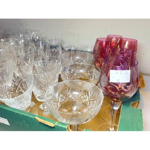 60 - A 19th century shallow copper dish embossed hunting scene of two dogs octagonal border with dragons ... 