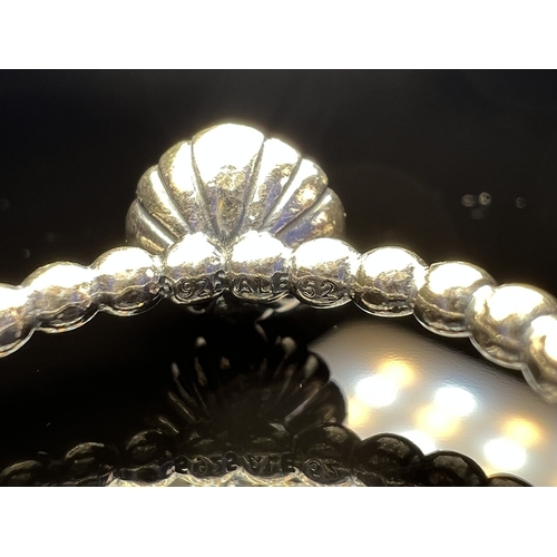 627 - Four silver Pandora rings, 3 with clear stones, sizes J & K, 11.7 gms.