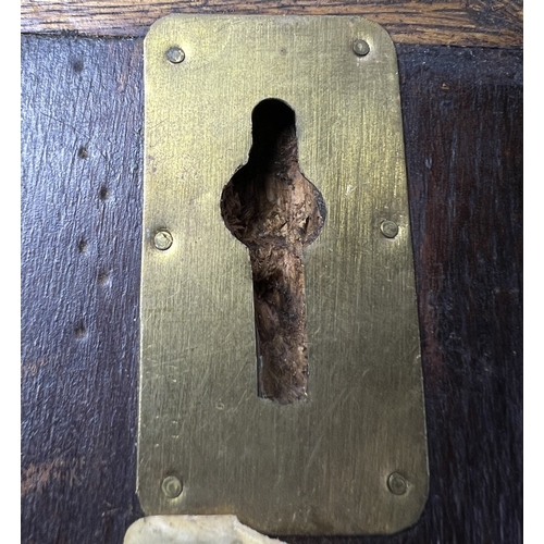 82 - A late 19th / early 20th century Italian carved wooden panel of a goat headed creature, bearing Flor... 