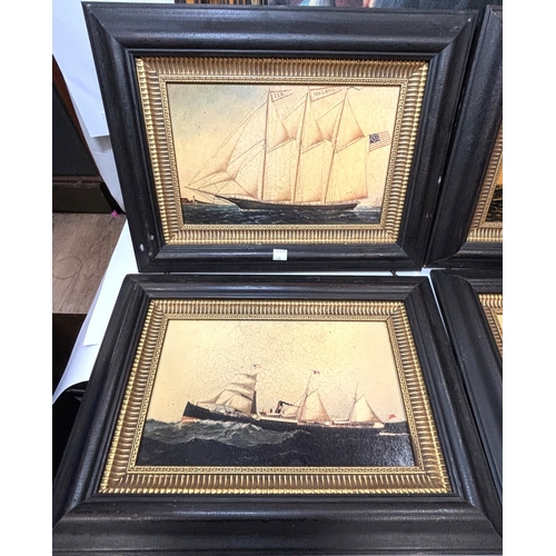 66 - A modern textured print portrait of a woman, prints of ships etc