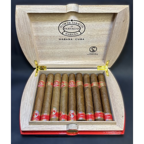 290 - Partagas 'Year of the Snake' Cigars, Habanos Festival 2025, size (135mm) x 50 robusto extra.Addition... 