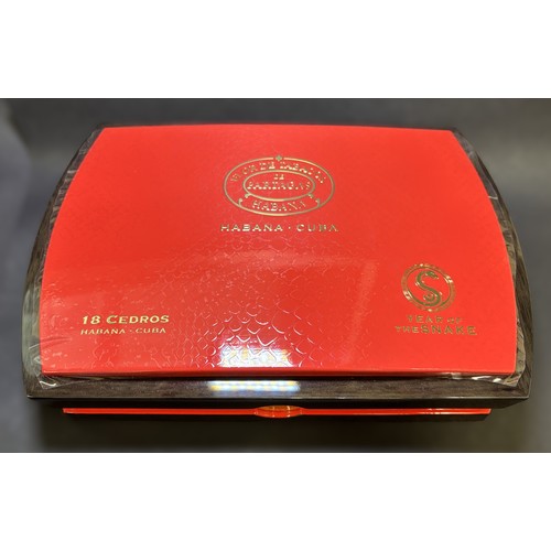 290 - Partagas 'Year of the Snake' Cigars, Habanos Festival 2025, size (135mm) x 50 robusto extra.Addition... 