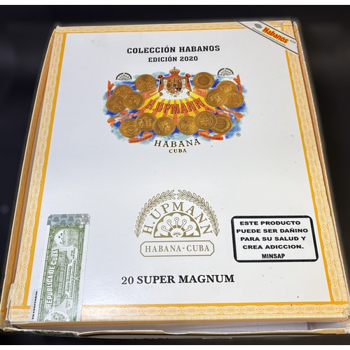 292 - H. Upmann Super Magnum Book - Box number 000053943508. 56 ring-gauge by 180mm.Additional information... 