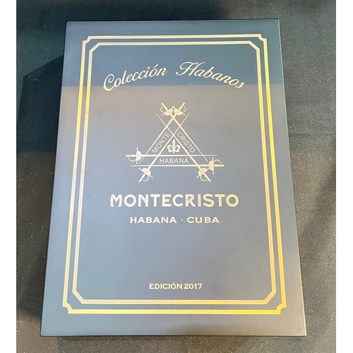 291 - Montecristo Pirámides book of 20 Cigars, part of the limited Colección Habanos series, 6 1/4