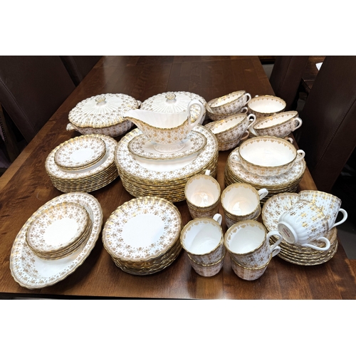 Spode Gold Fleur de Lys part dinner and tea service.
