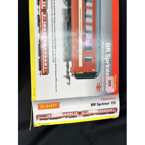 Hornby 00 gauge BR Sprinter 155 boxed set