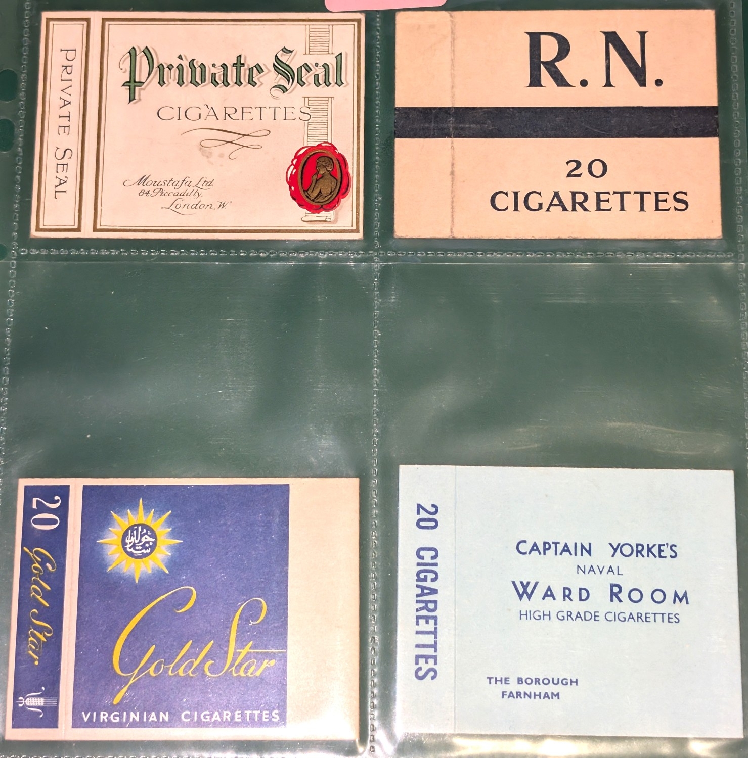 Cigarette packet hulls, advertising interest, British, global and naval ...
