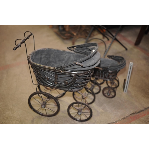 288 - Large & Small Decorative Pram