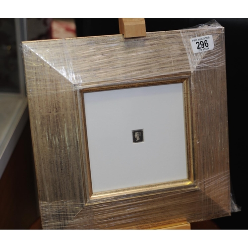 296 - Framed Penny Black