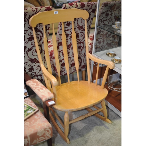 301 - Large Pine Rocking Chair