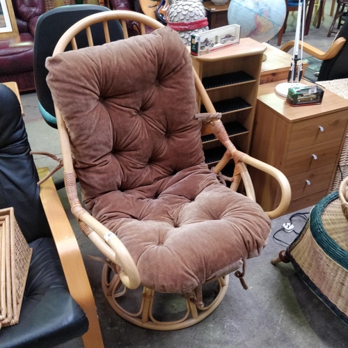 41 - Cane Armchair