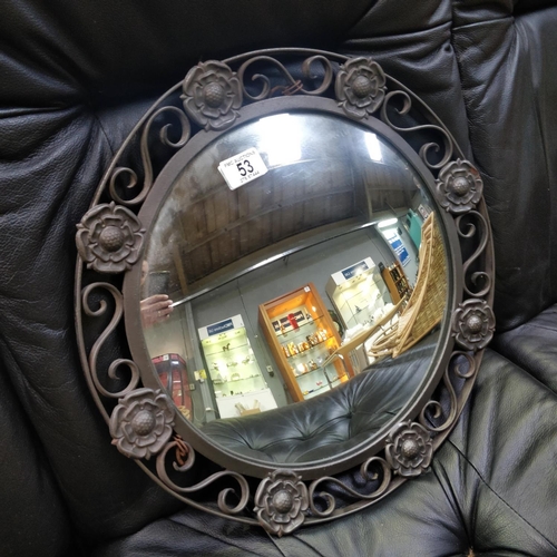 53 - Ornate Concave Mirror