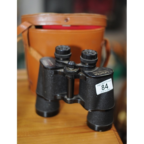 84 - Pair of Binoculars & Case