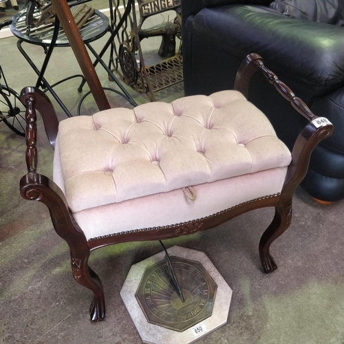 848 - Mahogany Dressing Table Stool