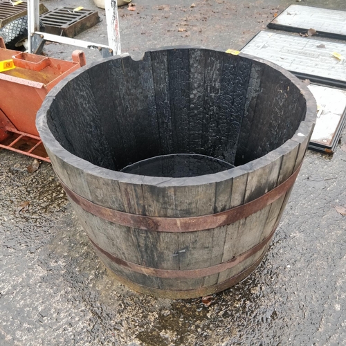 64 - 1/2 Barrell Planter