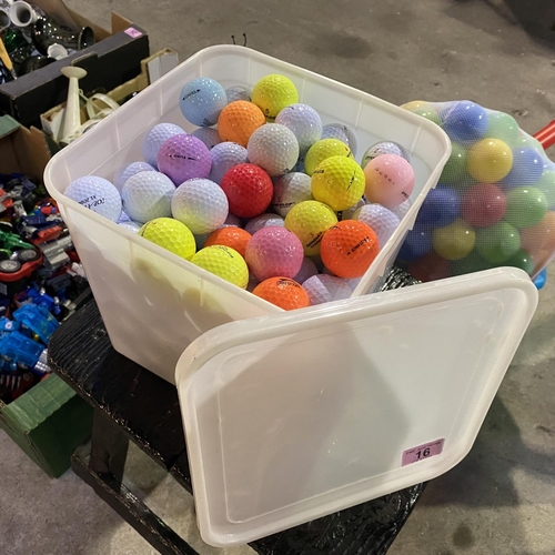16 - Box Of Approx 160 Golf Balls
