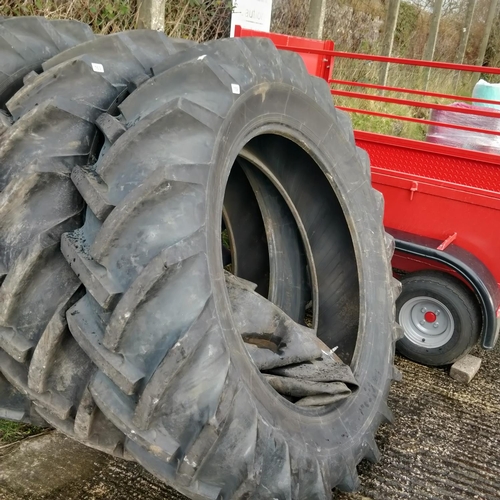 159 - Large Tractor Tyre With Tube 169-14/38