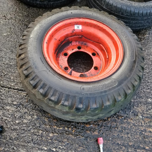 16 - Trailer Wheel