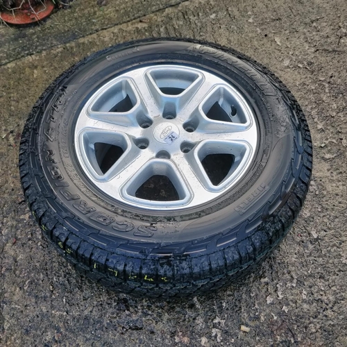 24 - New Tyre & Rim For Ford Ranger