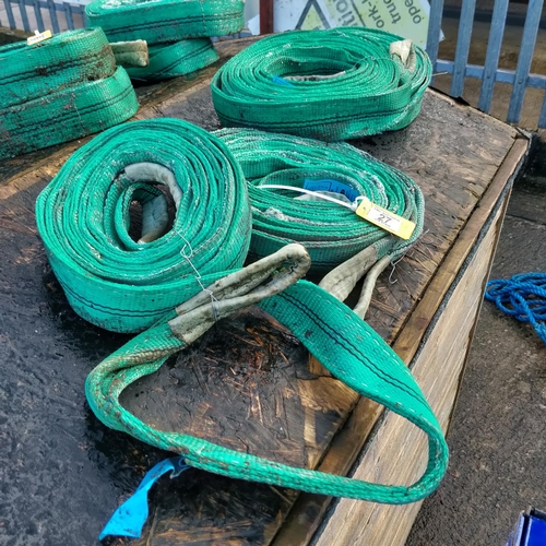 27 - 4x green slings