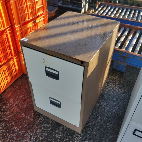 46 - 2 Drawer Filing Cabinet