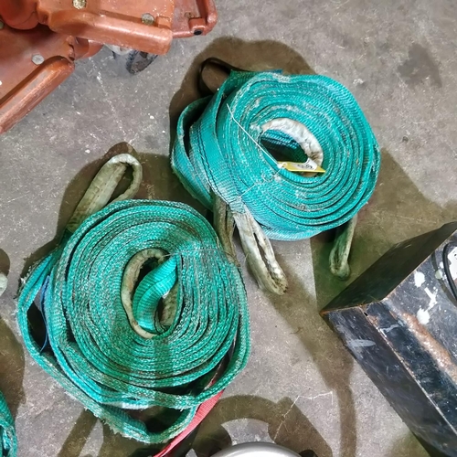 506 - 4 Green 2 Ton 5m Slings