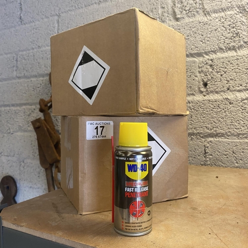 17 - 2 Boxes Of WD40