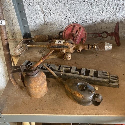 24 - Old Hand Drills & Others