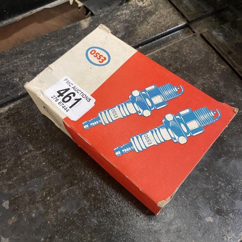 461 - Box Of Esso Spark Plugs