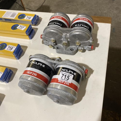 715 - Pair Of Diesel Fuel Filters