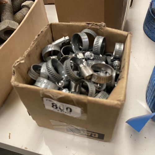 800 - Lot Of Jubilee Clips