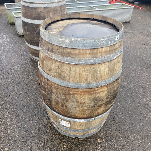 944 - Large Wooden Barrell