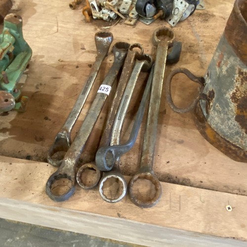 425 - Job Lot Of Spanners