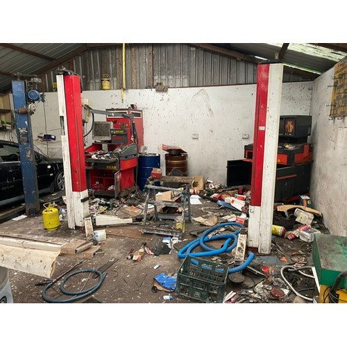 1036 - 2 Tonne Car Lift (Red) - Sold As Seen
*MUST BE REMOVED OFF THE PREMISES - 9 TAUGHEY ROAD, BT53 6RA B... 