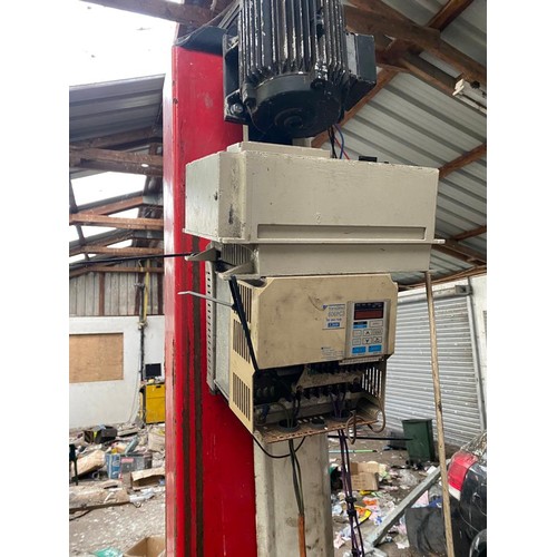 1036 - 2 Tonne Car Lift (Red) - Sold As Seen
*MUST BE REMOVED OFF THE PREMISES - 9 TAUGHEY ROAD, BT53 6RA B... 