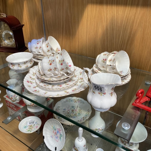 608 - Royal Albert 'Winsome' Tea Set