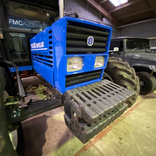 518 - 2003 New Holland 110-90 Turbo, An Excellent Condition Tractor With Only 6400 Hours, An Original Blue... 